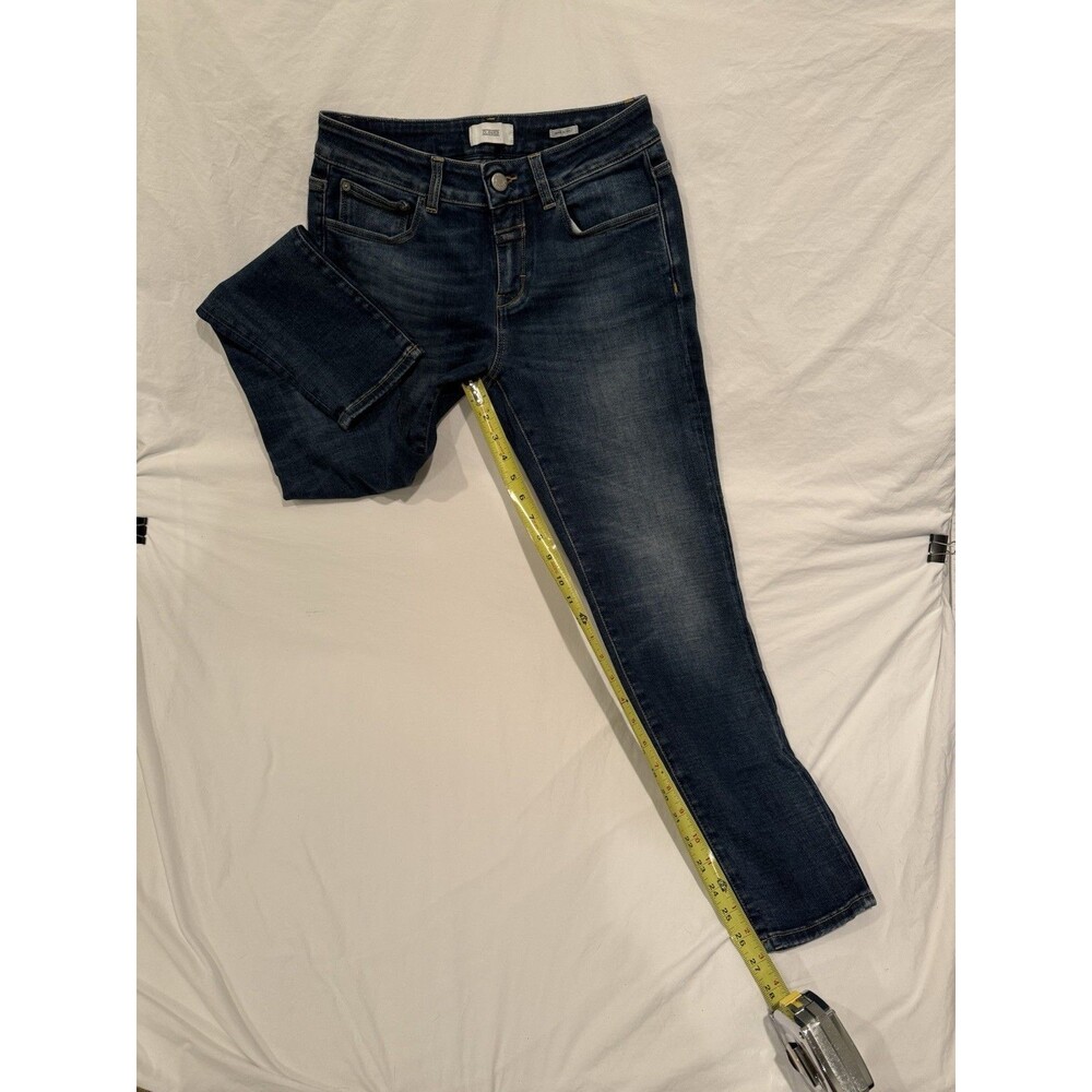 Closed Baker Distressed Ankle Jeans Women 27 Made in Italy - Picture 9 of 11